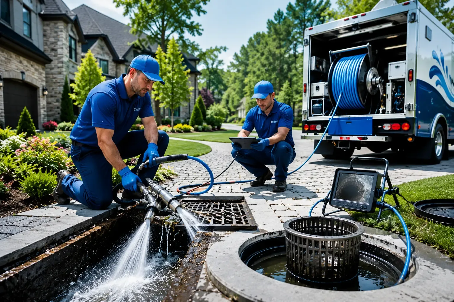 Local outdoor drain cleaning professionals in Columbus, NJ